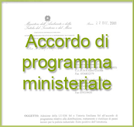Accordo di programma ministeriale